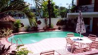 The pool of the Hotel CASA COCO - Boca Chica - Dominican Republic